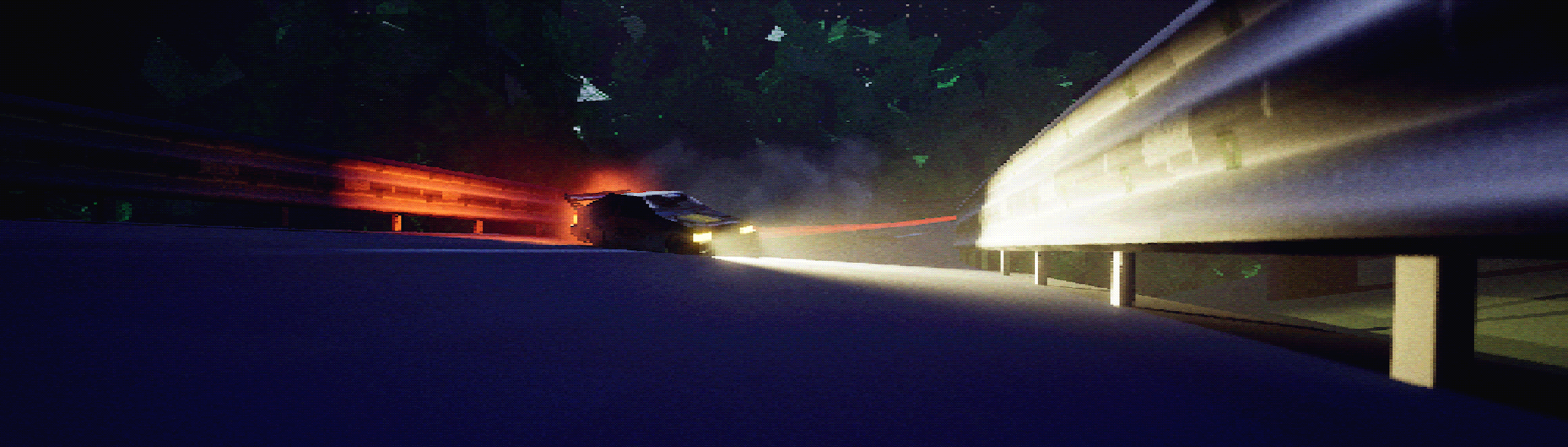 PhysicsSimulated Retro Car