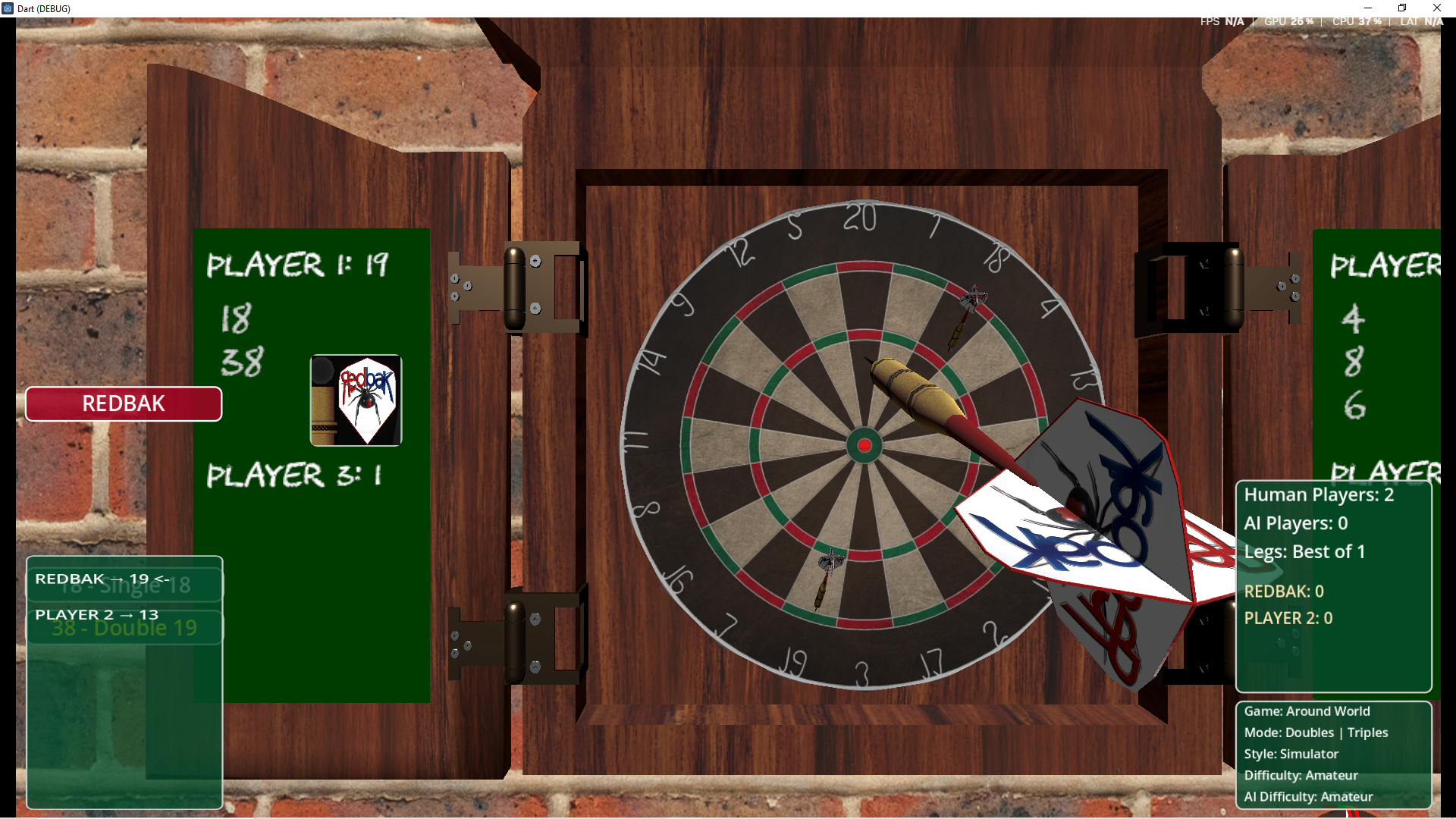 Dart Duel Demo by RedbaK