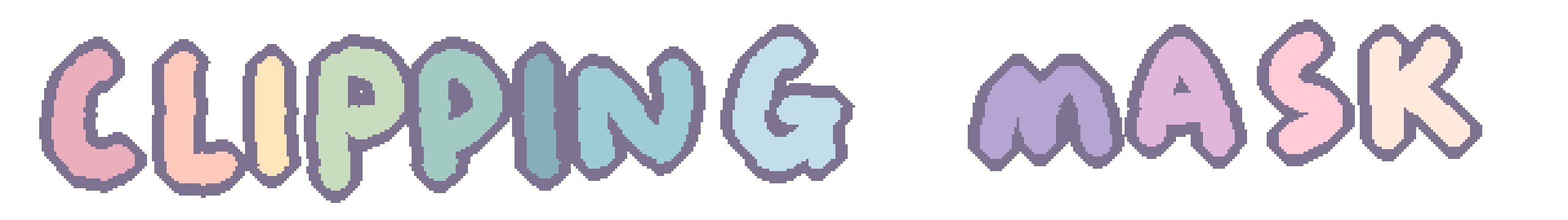 ClippingMask剪贴遮罩