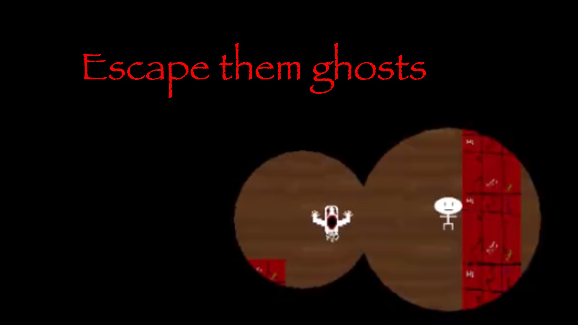 Escape them ghosts