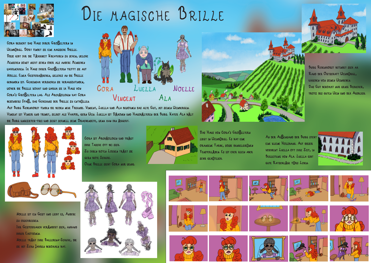 Cover image for Die magische Brille