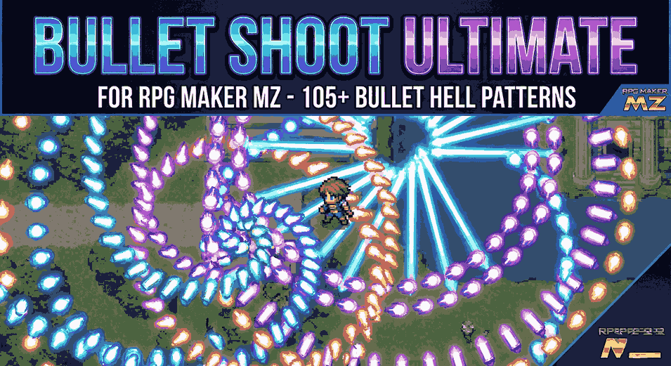 BulletShoot MZ Ultimate - Bullet Hell & Action Engine by RootVise