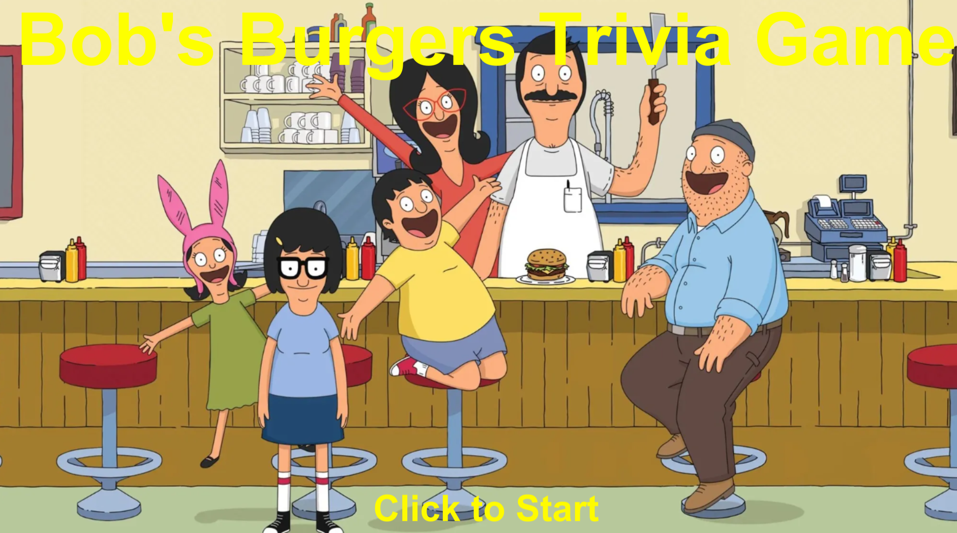 Bob's Burger's Trivia Game