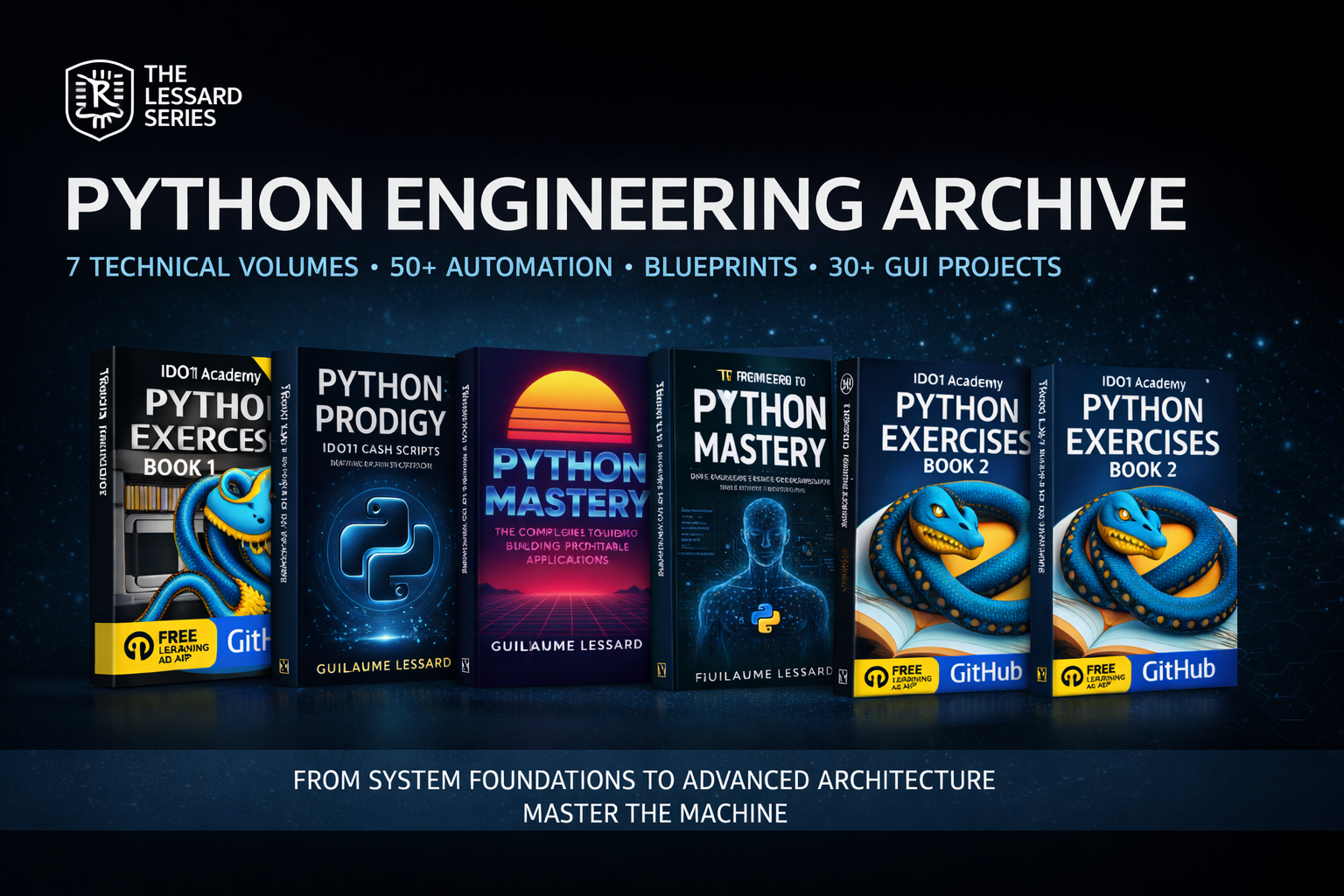 THE PYTHON ENGINEERING & AUTOMATION ARCHIVE Complete Technical Series by Guillaume Lessard