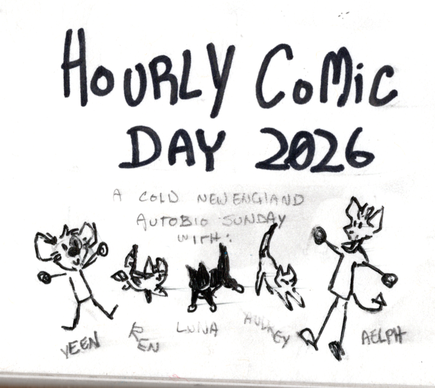 Cover image for Hourly Comics Day 2026