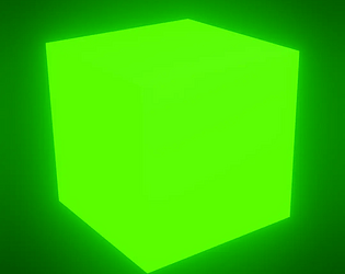 The Green Cube game screenshot