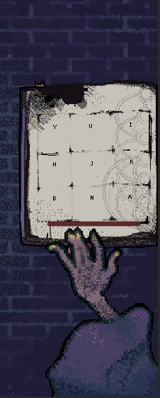 Spellcast book in-game