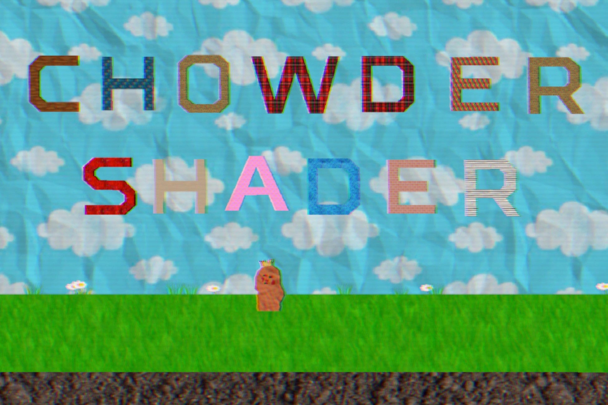 Chowder Shader (Screen Locked Texture Shader)