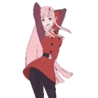 Zero Two Dance Mascot
