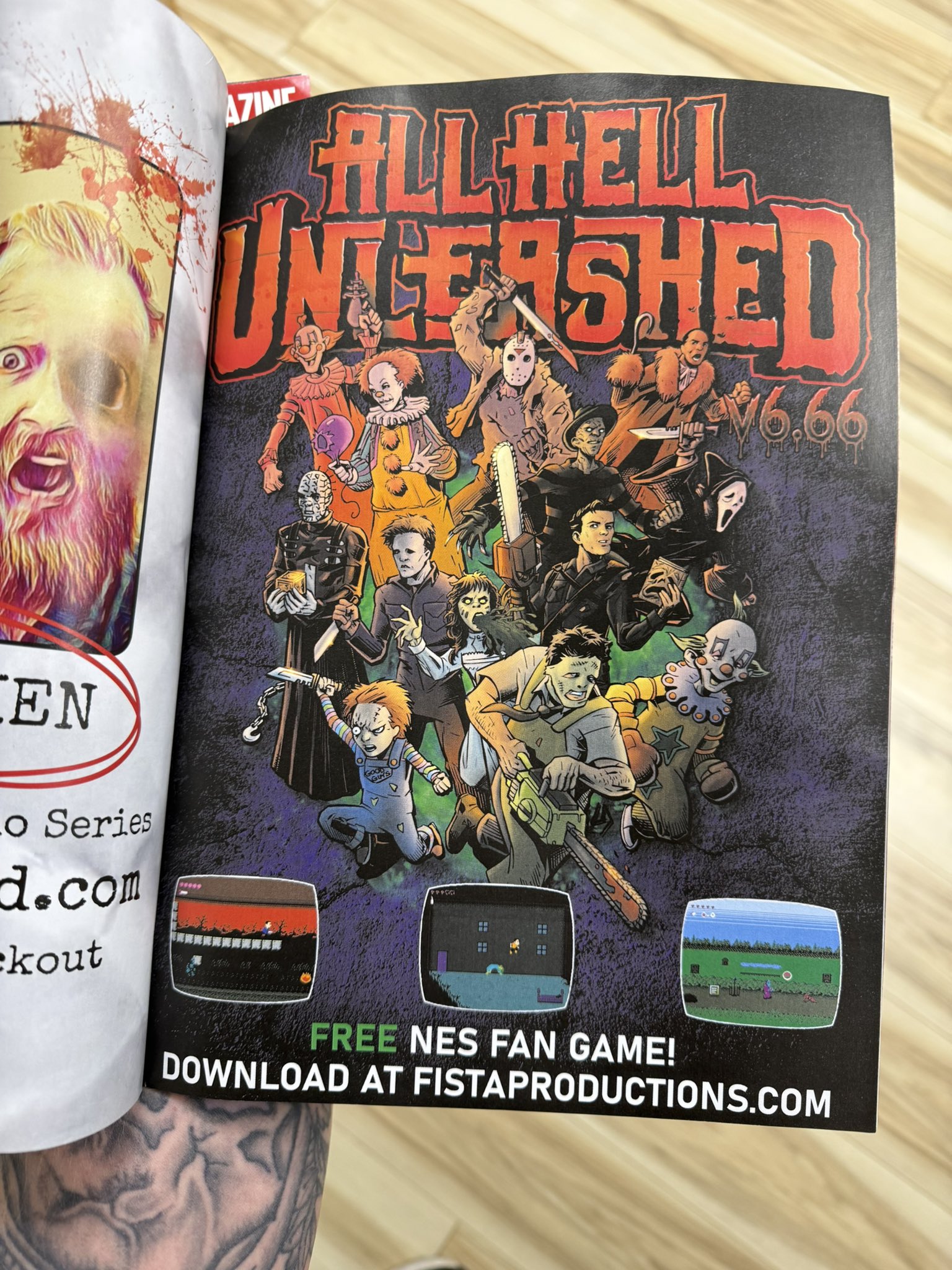 All Hell Unleashed v6.66 Appears in Scream Horror Magazine Issue 94 ...
