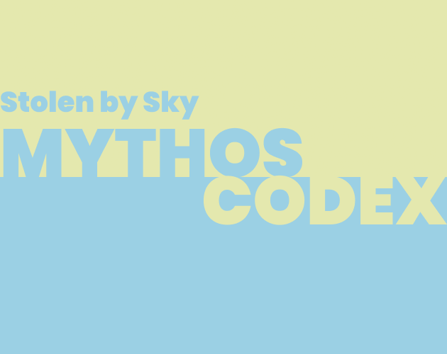Cover image for Mythos Codex I Stolen by Sky
