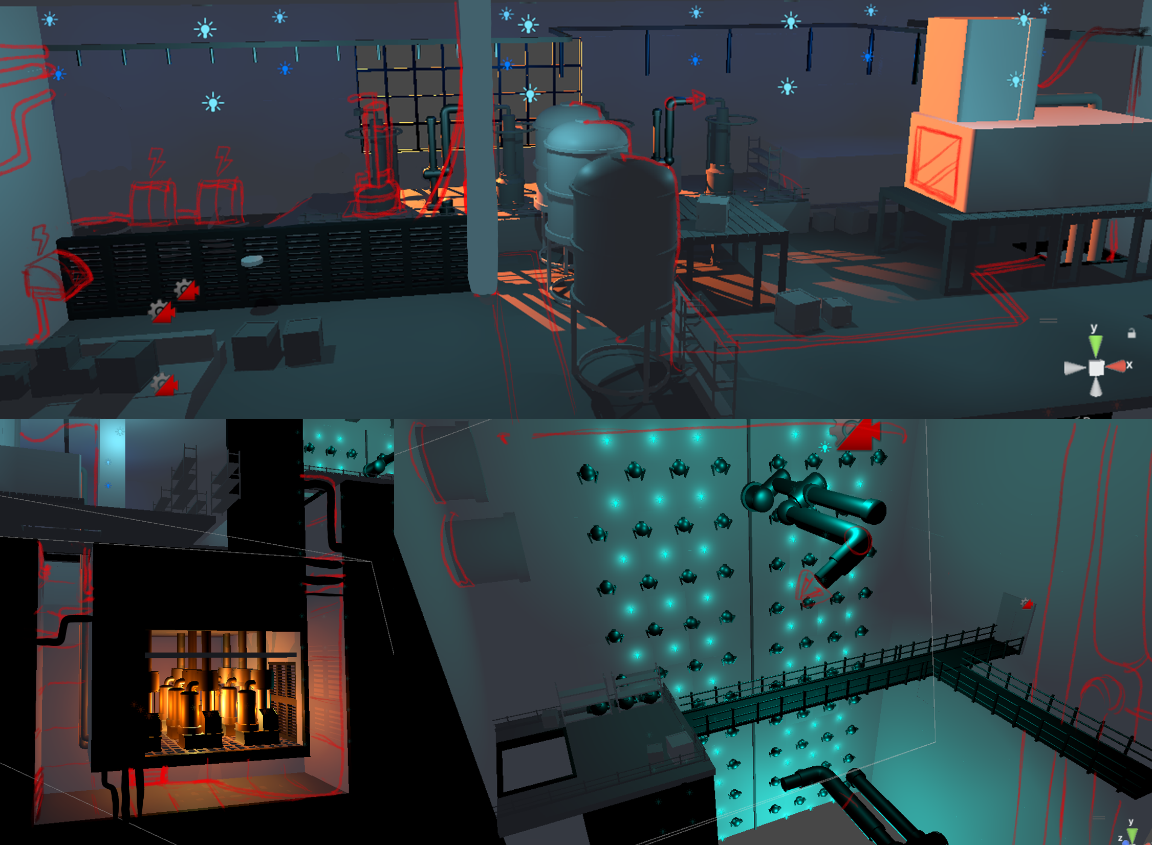 Devlog #04 - 02/10/26 - Factory Fly Through by SPOOCEJUICE