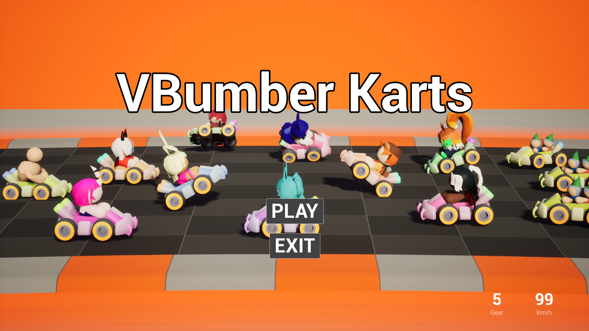 VBumper Karts cover art.