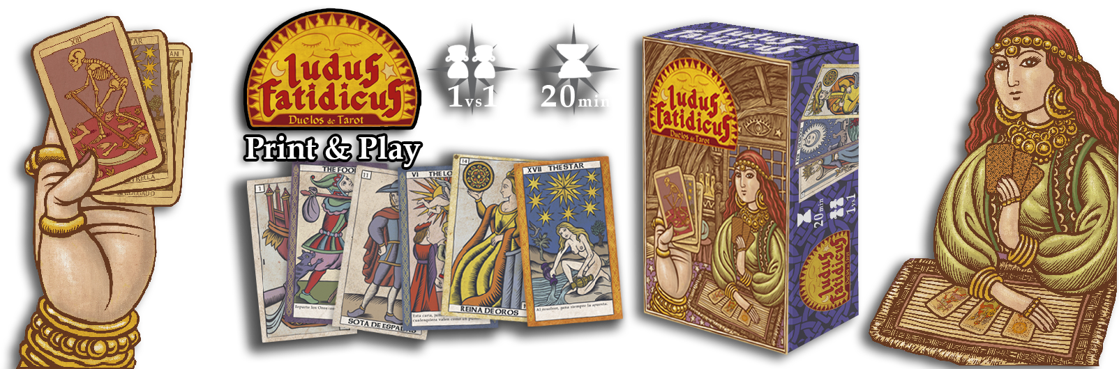 Ludus Fatidicus: Tarot Duels (PnP)