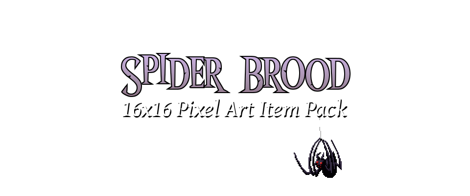 Spider Brood - RPG Item Pack (16x16)