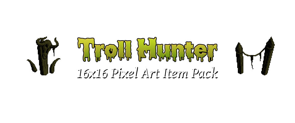 Troll Hunter - RPG Item Pack (16x16)