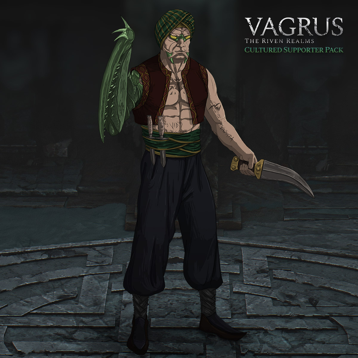 Harpak Riven 'Cultured' Supporter Pack: Harvek - Vagrus - The Riven Realms by Lost ...