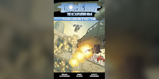 Cover image for Atomic Robo RPG: Majestic 12