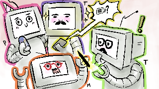 Robot Group Hug Robot Group Hug