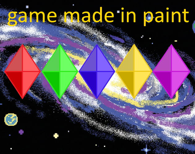 game made in paint