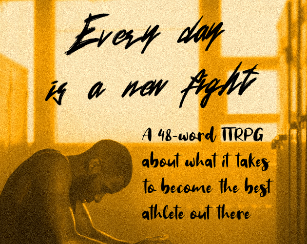 Cover image for Every day is a new fight