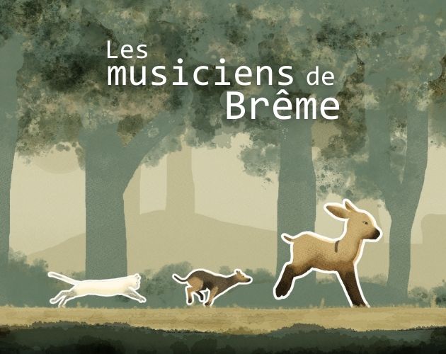 Cover image for Les musiciens de Brême