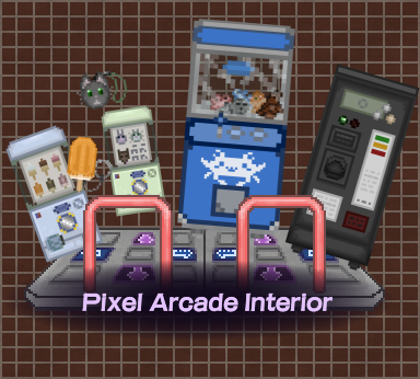 Pixel Arcade Interior by Val_A5158