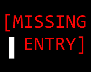 Missing entry