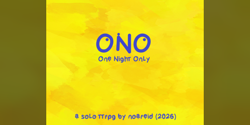 Cover image for ONO: One Night Only