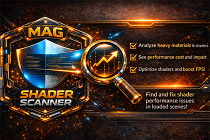 MAG Shader Usage(Unity Analyzer Tool) by MAGSoftware