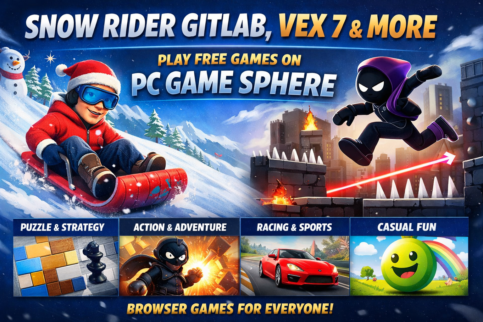 Snow Rider GitLab – Play Free Online Winter Sled Game by Pc Game Sphere