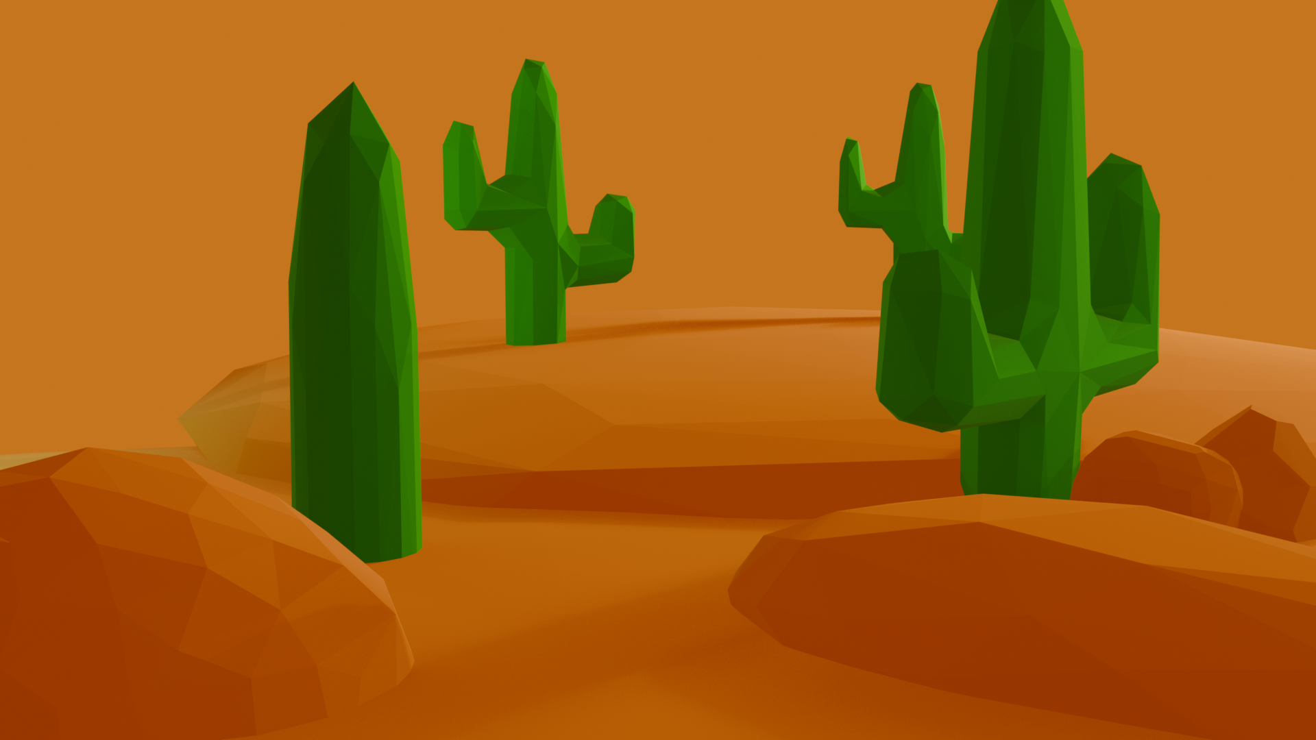 Desert LowPoly Props Pack