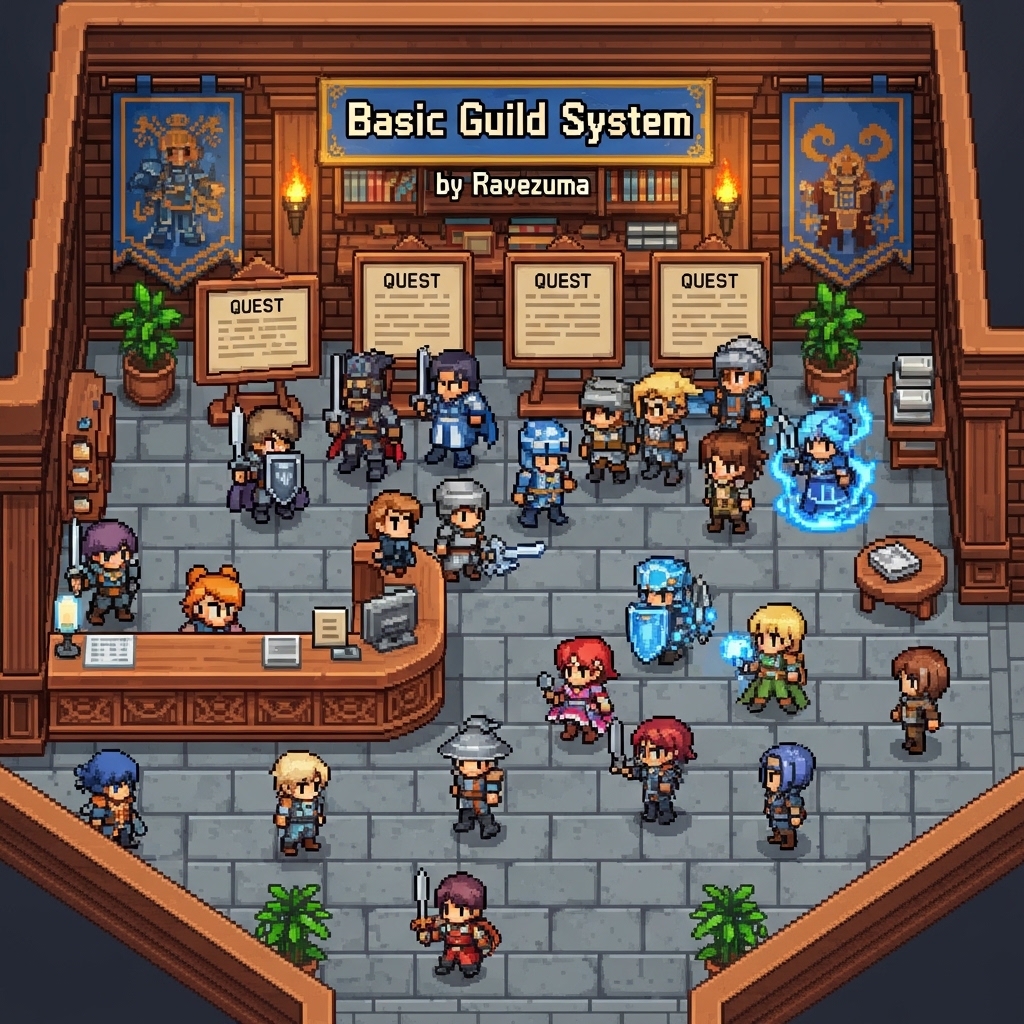 Basic Guild System for RPG Maker MV