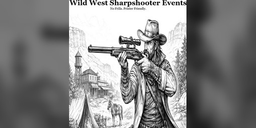 Cover image for Wild West TTRPG Sharpshooter Events