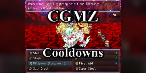 Cover image for [CGMZ] Cooldowns for RPG Maker MZ