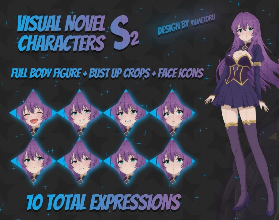 Visual Novel Character S2 #1 by Yumetoru