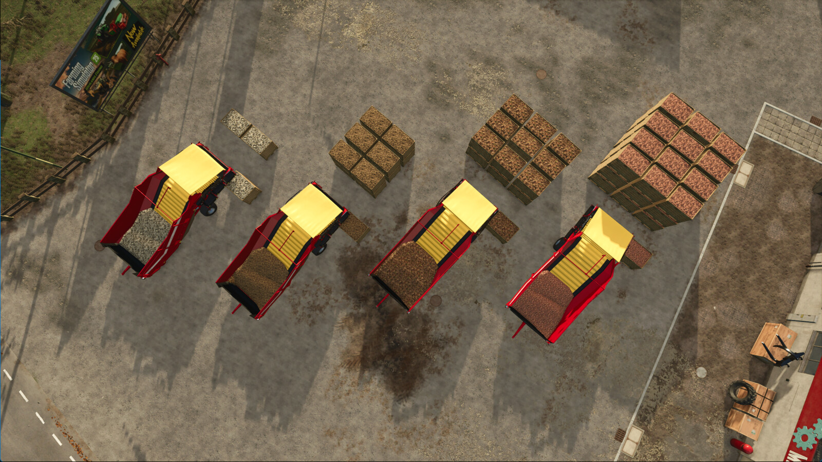 Cover image for FS25 Grimme RH2460 Auto Pallet Stacker Edit