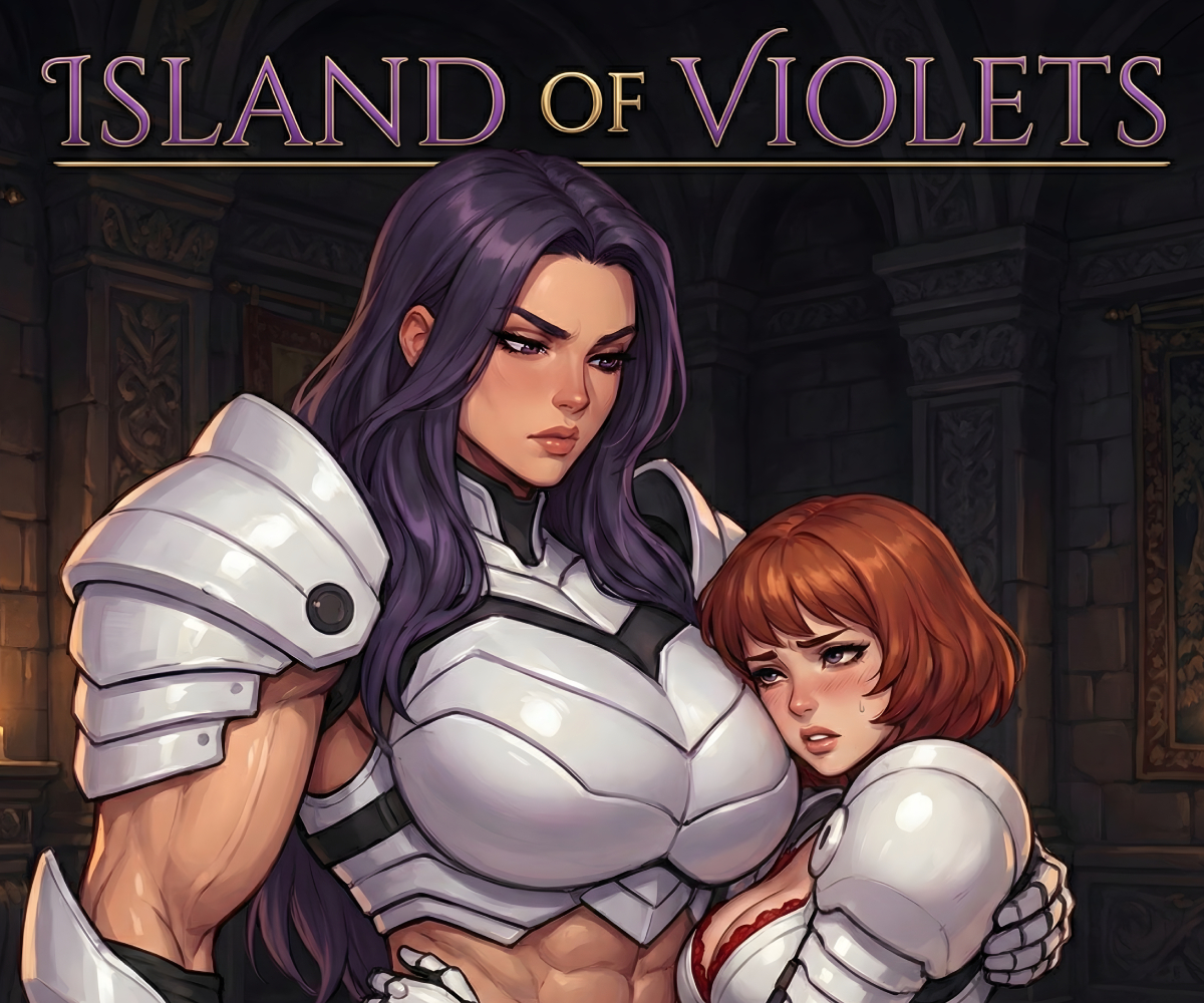 Cover art for Island of Violets by OMNIVISION STUDIO — adult visual novel