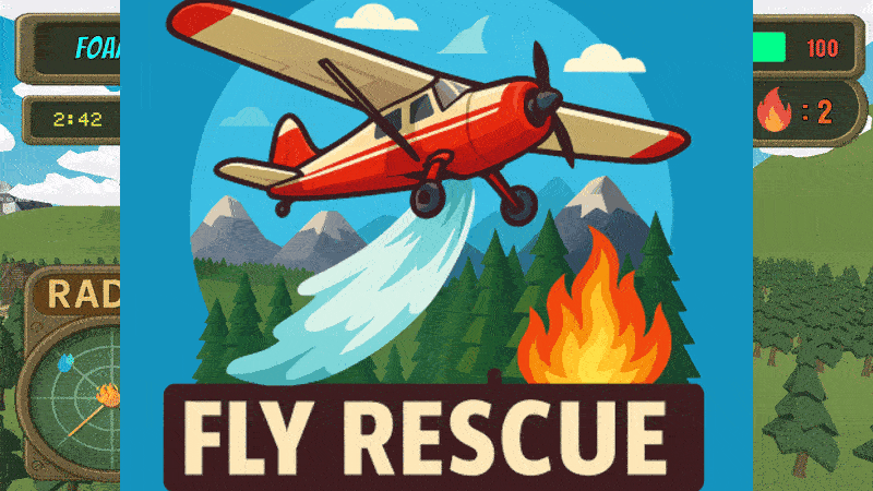 Fly Rescue by Lut Lat Aung, Candy Boy Studio