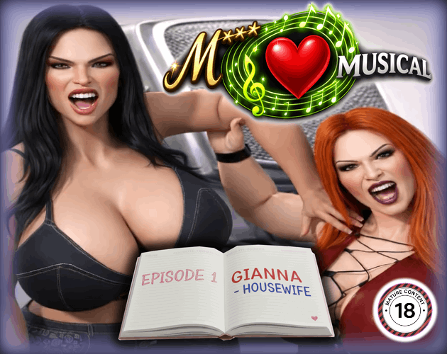 Cover art for 💋🎮🔞 MILFMUSICAL – Episode 1: Gianna housewife! 1.1🔞💋🎵 by milfmusical — adult visual novel
