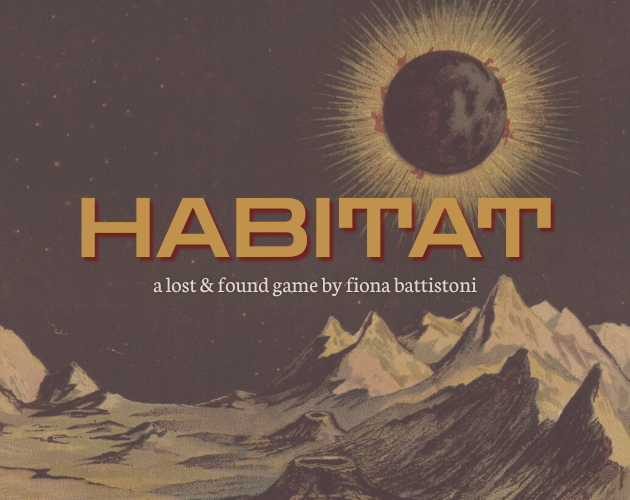Cover image for HABITAT.