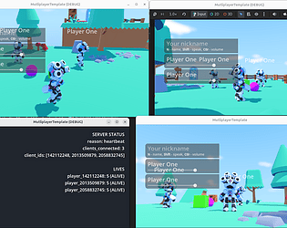 Godot Multi player 3D Game