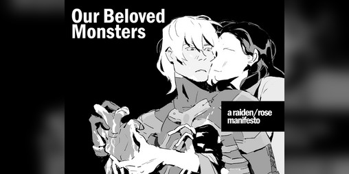Cover image for Our Beloved Monsters (Printable Minizine)