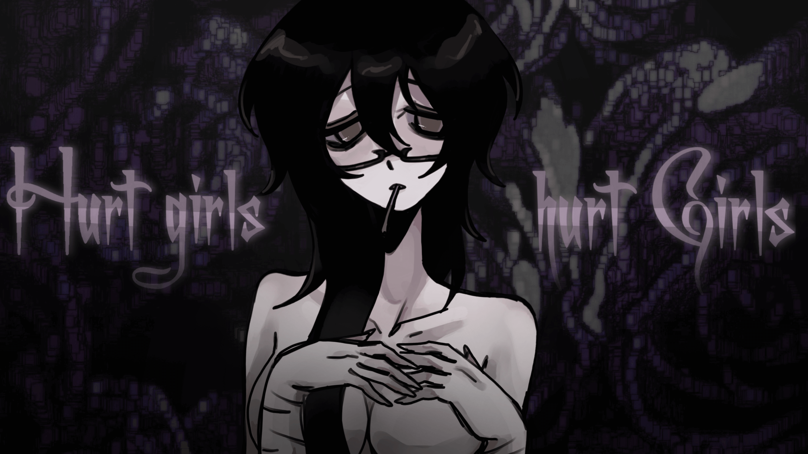 Cover image for hurt girls HURT GIRLS