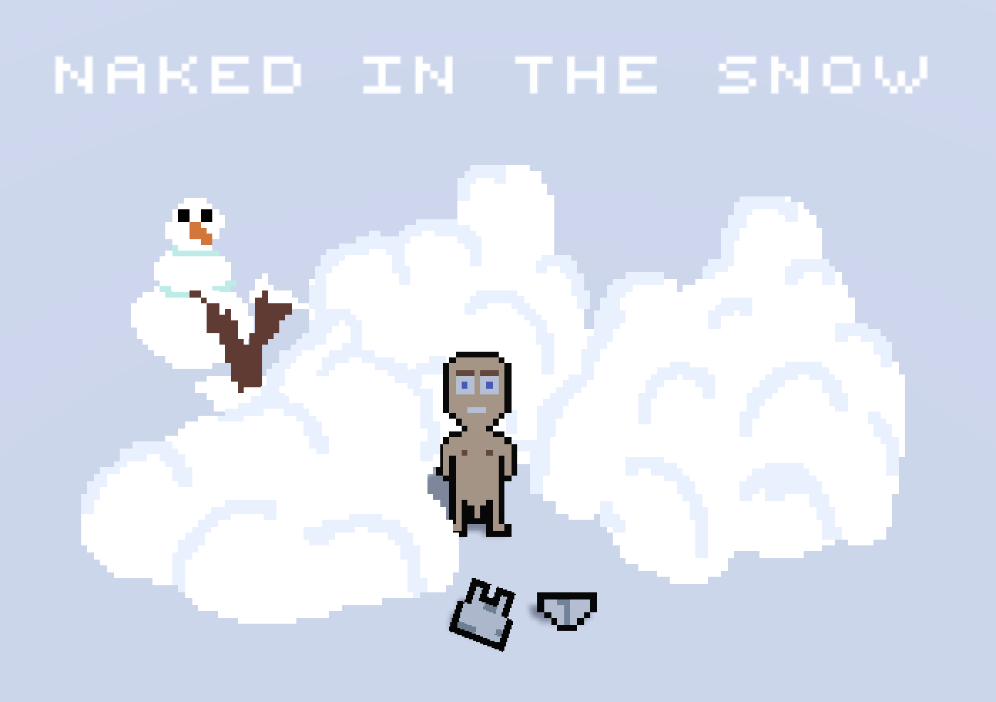 Cover image for Naked in the snow