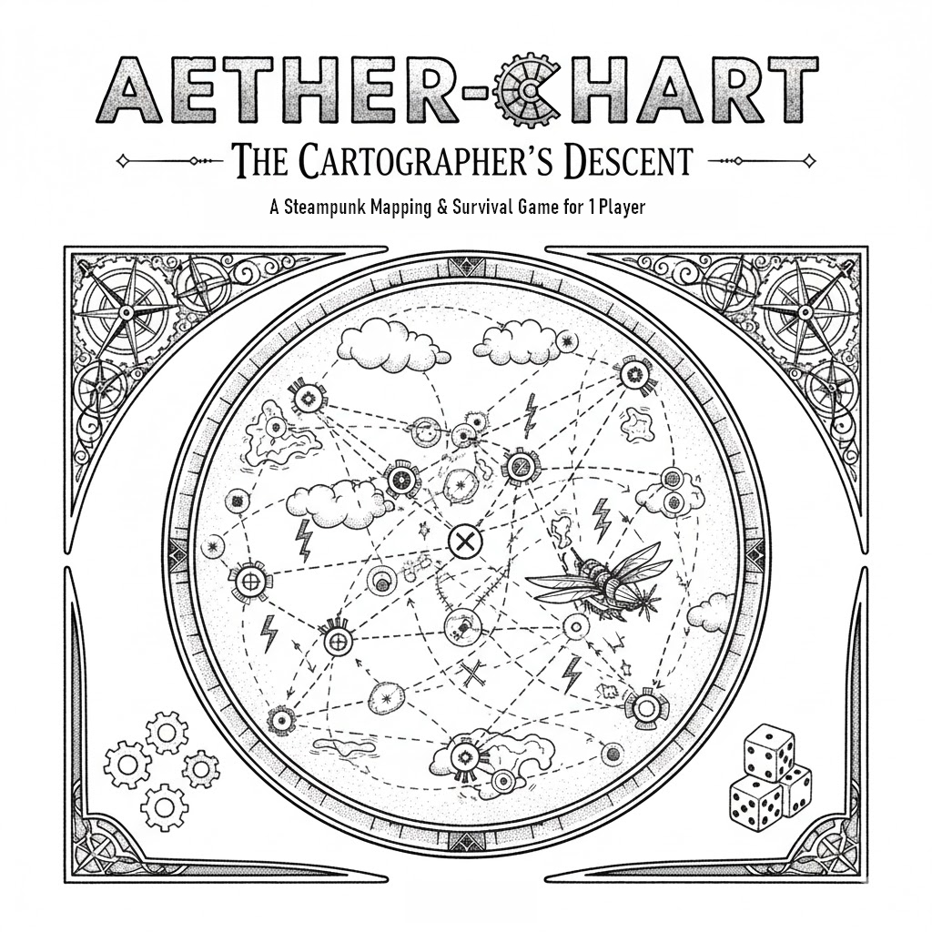 AETHER-CHART: The Cartographer’s Descent by Soul Art Toys
