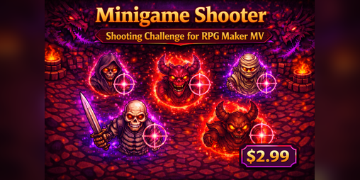 Cover image for Plugin Minigame "SHOOTER" RMMV