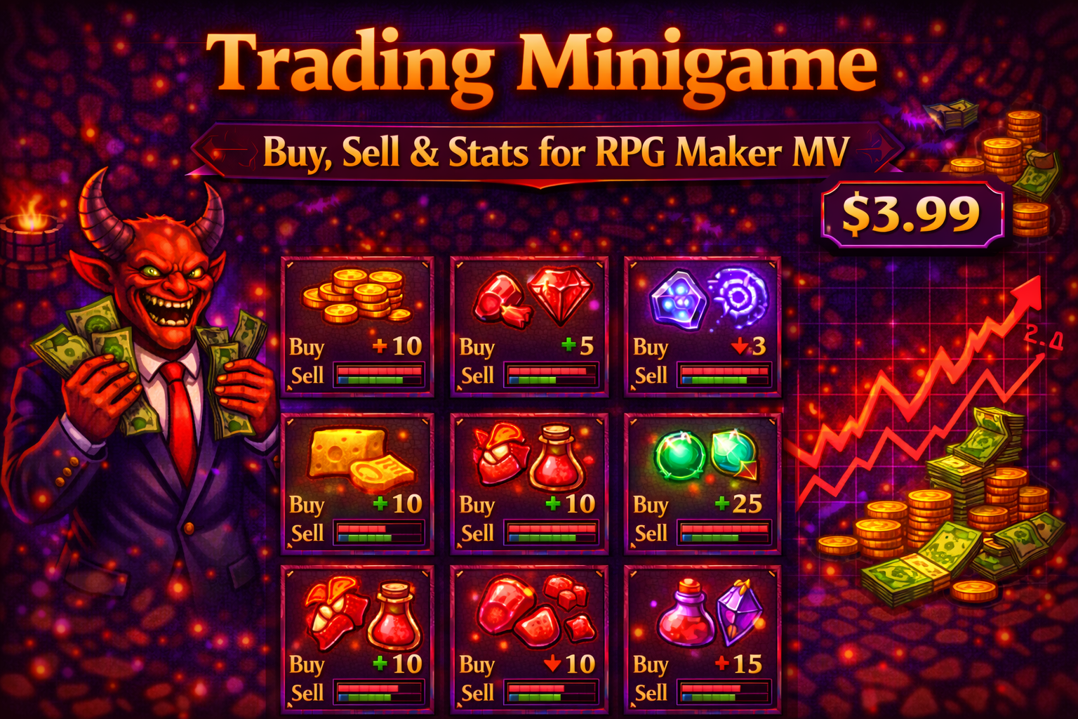 Plugin Minigame "TRADING" RMMV