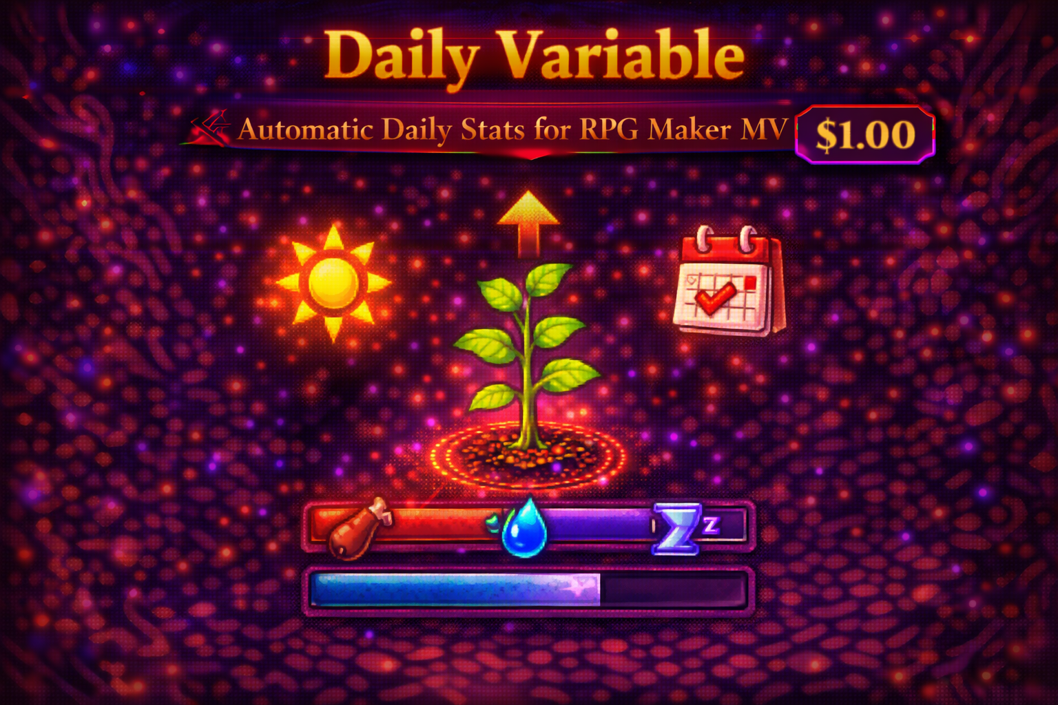 Plugin Daily Gestion Variable Rpg Maker MV