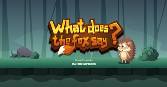 Cover image for What does the fox say?